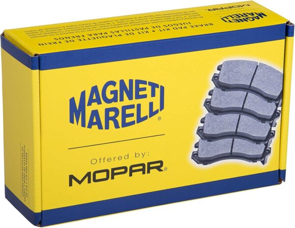Magneti Marelli by Mopar 2AMV4386AA Brake Pad Set, 2 Pack - Image 2
