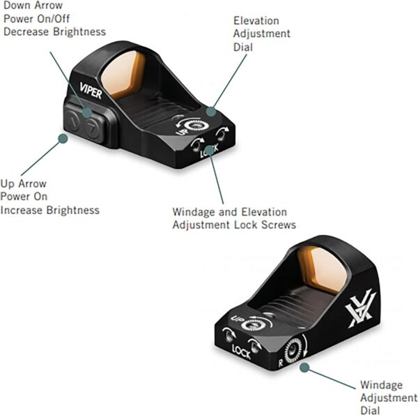 Vortex Optics Viper Red Dot Sight - 6 MOA Dot - Image 5