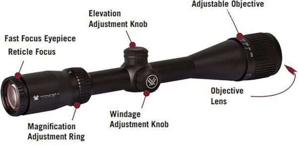 Vortex Optics Crossfire II Second Focal Plane, 1-inch Tube Riflescopes - Image 5