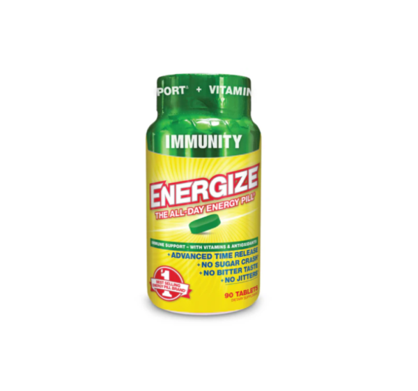 ENERGIZE™ Immunity - Immune Boost Energy Pills - All Day Energy (90 Count)