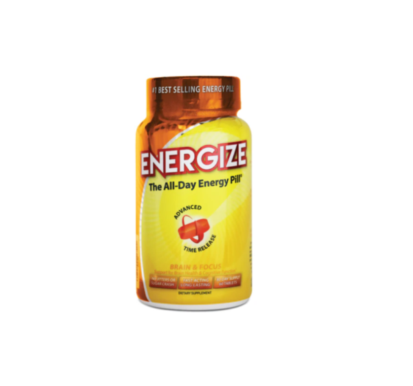 ENERGIZE™ Brain & Focus All-Day Energy Pill (60 Count)