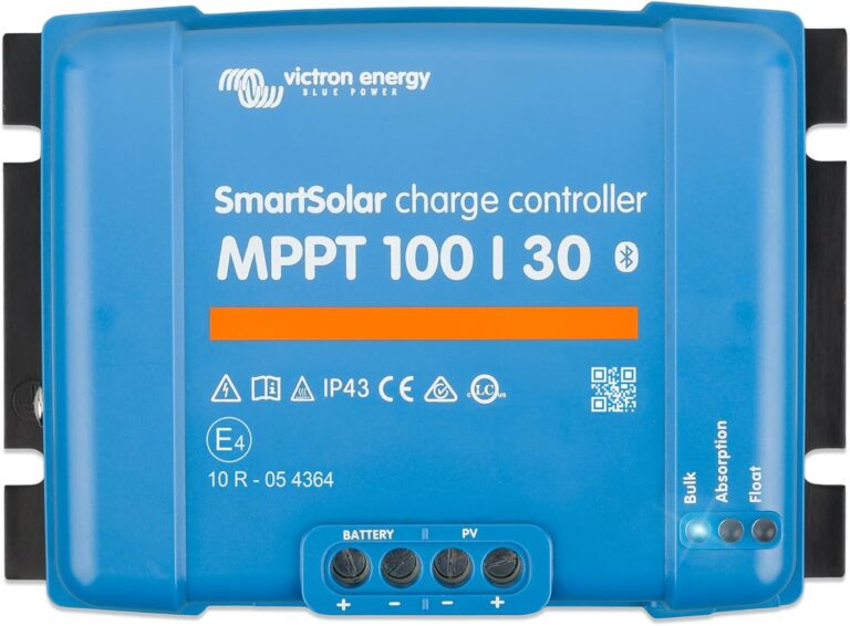 COMING SOON: Victron Energy SmartSolar MPPT Solar Charge Controller (Bluetooth) – Charge Controllers for Solar Panels – 100V, 30 amp, 12/24-Volt