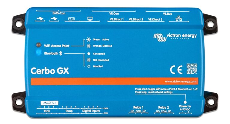 COMING SOON: Victron Energy Cerbo GX for System Monitoring and Control