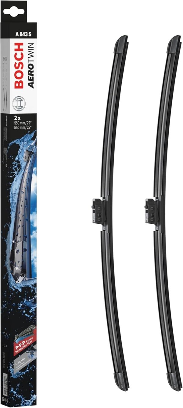 BOSCH 3397009843 AeroTwin OE Replacement Wiper Blades Driver & Passenger Side - Set of 2 (22" & 22")