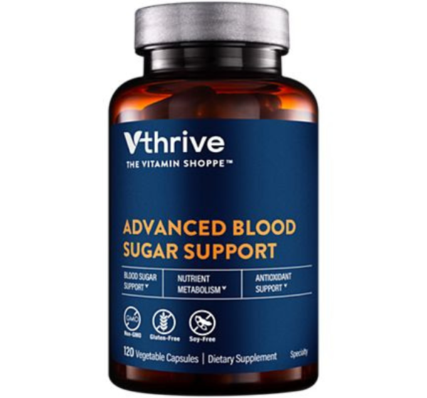 Advanced Blood Sugar Support - Antioxidant & Nutrient Metabolism - 500mg of Berberine (120 Vegetarian Capsules)