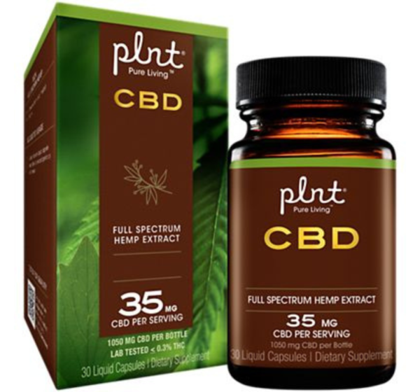 CBD Full Spectrum Hemp Extract - 35 MG (30 Capsules)