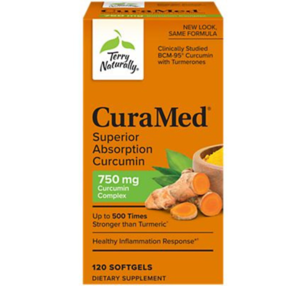CuraMed Super Absorption Curcumin - 750 MG (120 Softgels)