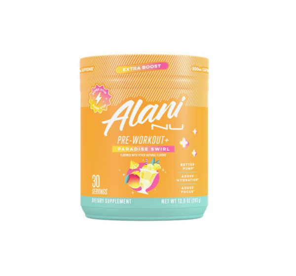 Pre-Workout with Extra Boost - Paradise Swirl (13.8 Oz. / 30 Servings)