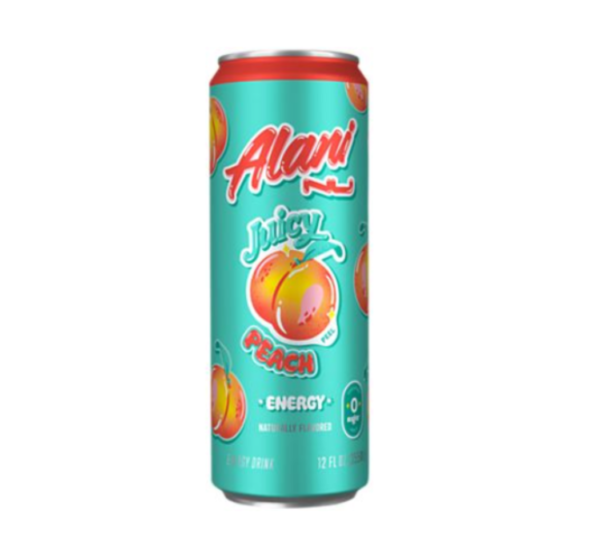 Energy Drink - Juicy Peach (12 Drinks , 12 Fl Oz. Each)
